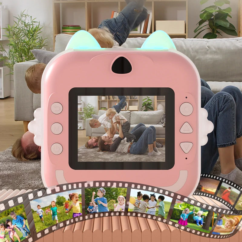 XinizCam Instant Camera 800mAh battery life feature