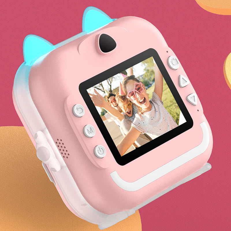 XinizCam Instant Camera 2.4 inch IPS screen detail