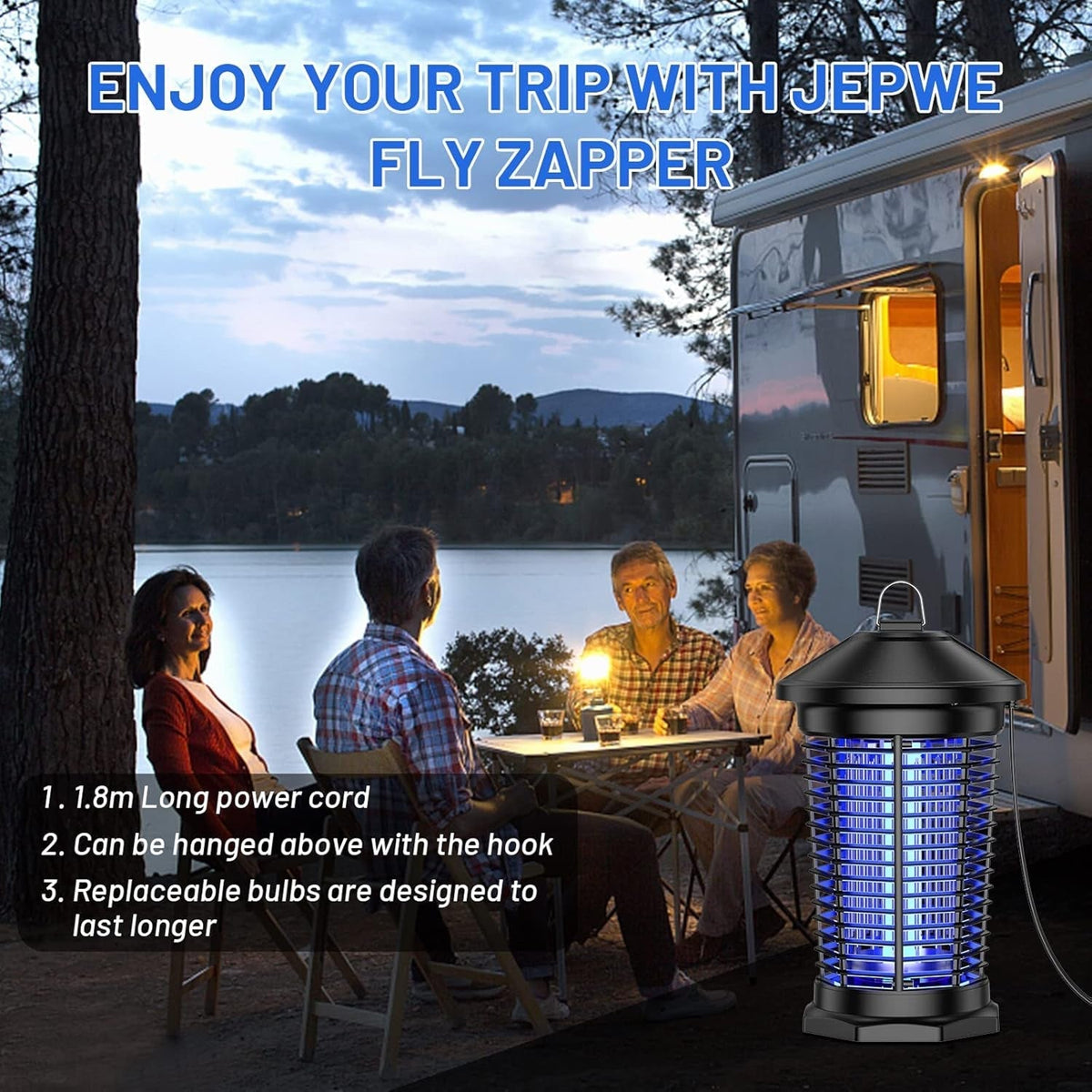 ZapoTexi Mosquito Trap design view