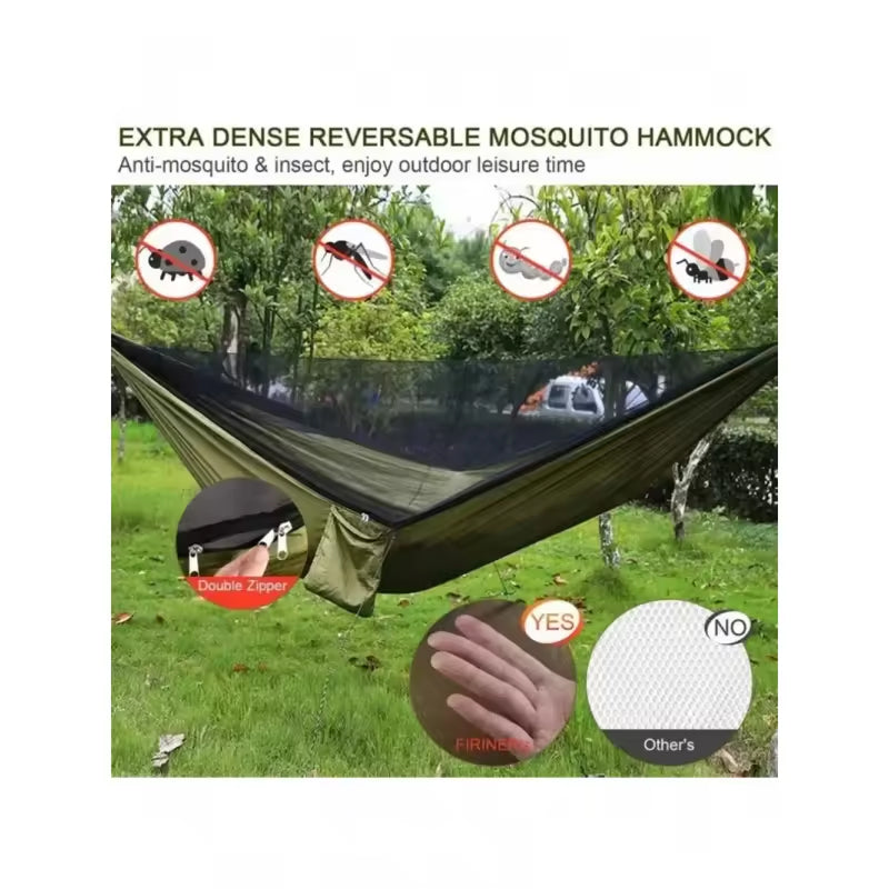 ZenSlopa Camping Hammock dual zip entry