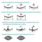 ZenSlopa Camping Hammock double size for two